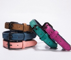 High-grade pet frosted microfiber collar